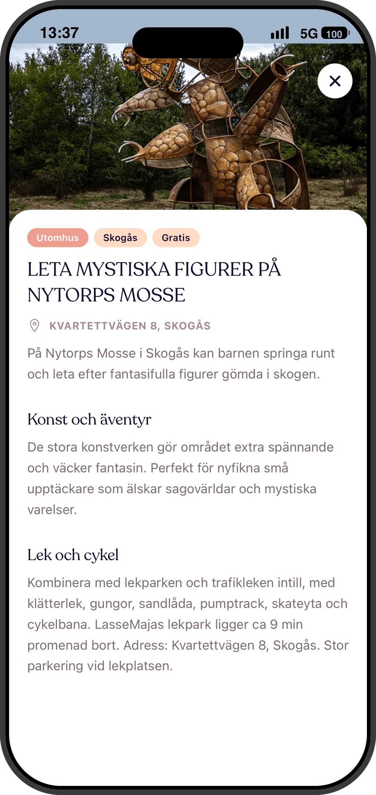Platsdetaljer